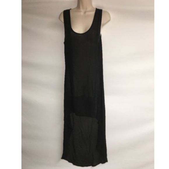 Millau Dresses & Skirts - Millau Dress Cover Up Medium Sheer High Low Womens